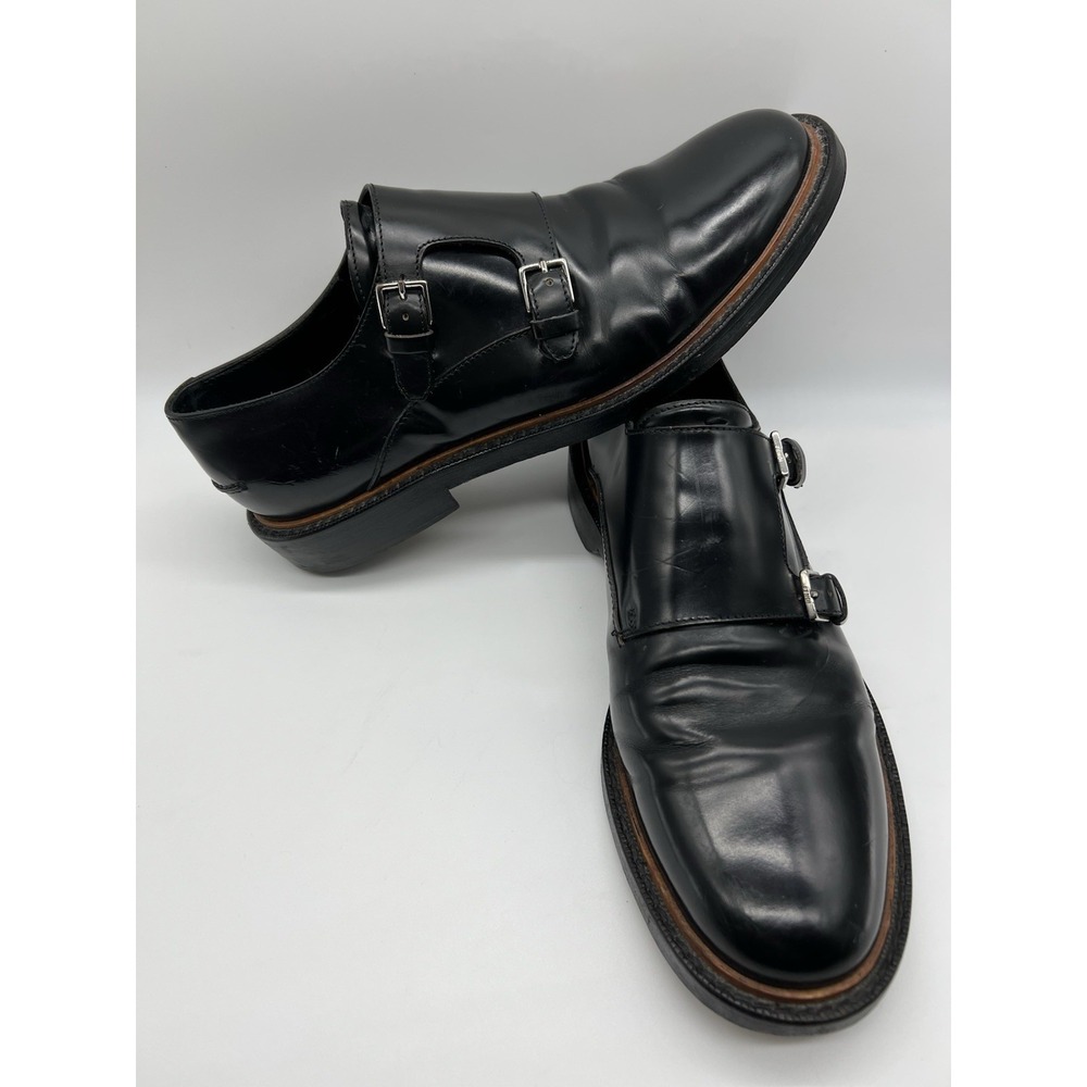 Vintage Fendi Dress Shoe Men's Loafers - Size 9 - Black - Pre-Owned